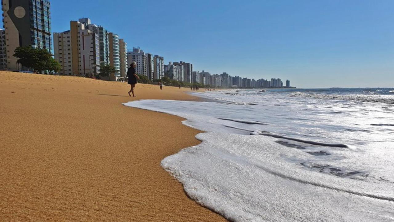 Espetacular!! Apto Na Praia De Itaparica - Com Wi-Fi 360Mbps, Ar Condicionado, Lavadora Lava E Seca, Estacionamento, Globoplay E Cozinha Completa Appartement Vila Velha  Buitenkant foto